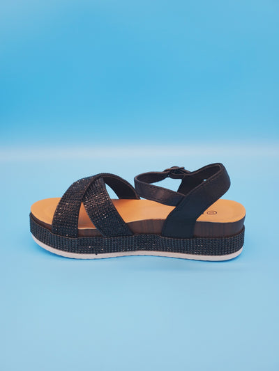 Kids Crossover Band Sandals