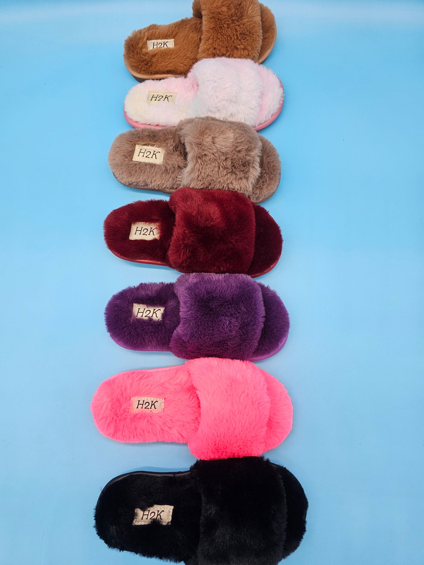 Kids Fluffy Furry Slippers