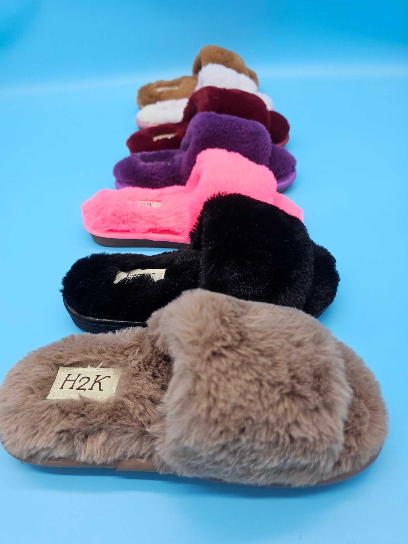 Kids Fluffy Furry Slippers