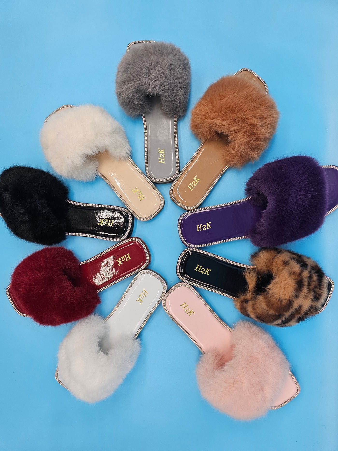 Fluffy Furry Womens Slippers