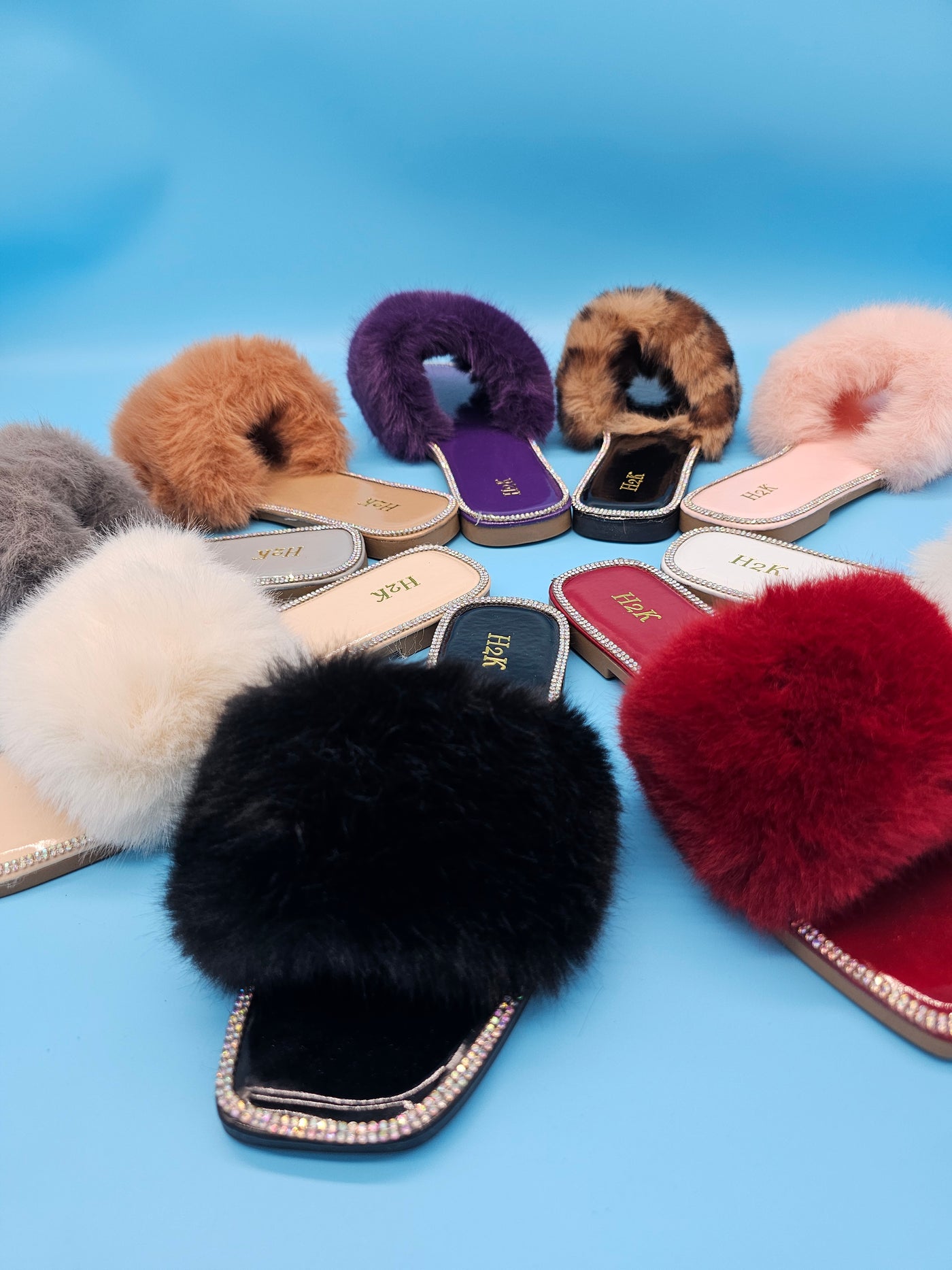 Fluffy Furry Womens Slippers