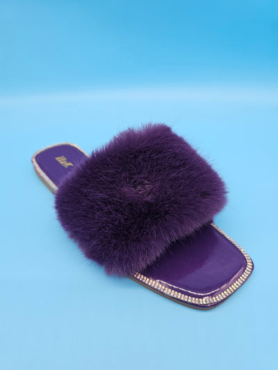 Fluffy Furry Womens Slippers