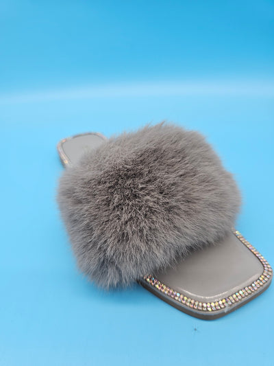 Fluffy Furry Womens Slippers