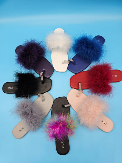 Furry Fluffy Slippers