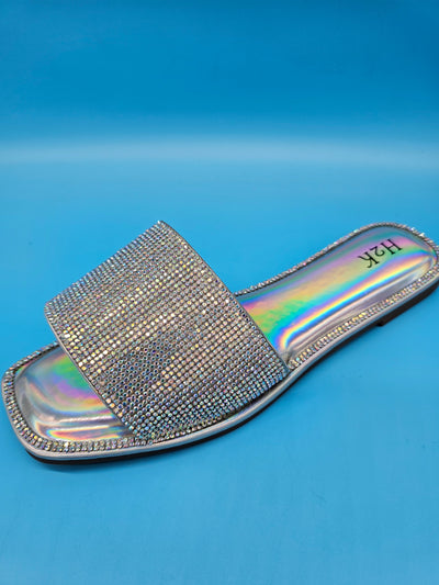 Extra Soft Sole Crystal Slippers