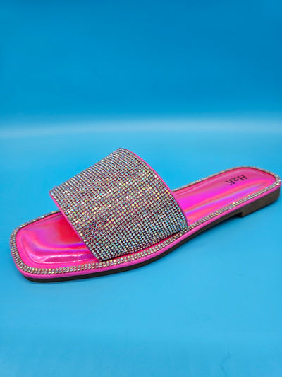 Extra Soft Sole Crystal Slippers