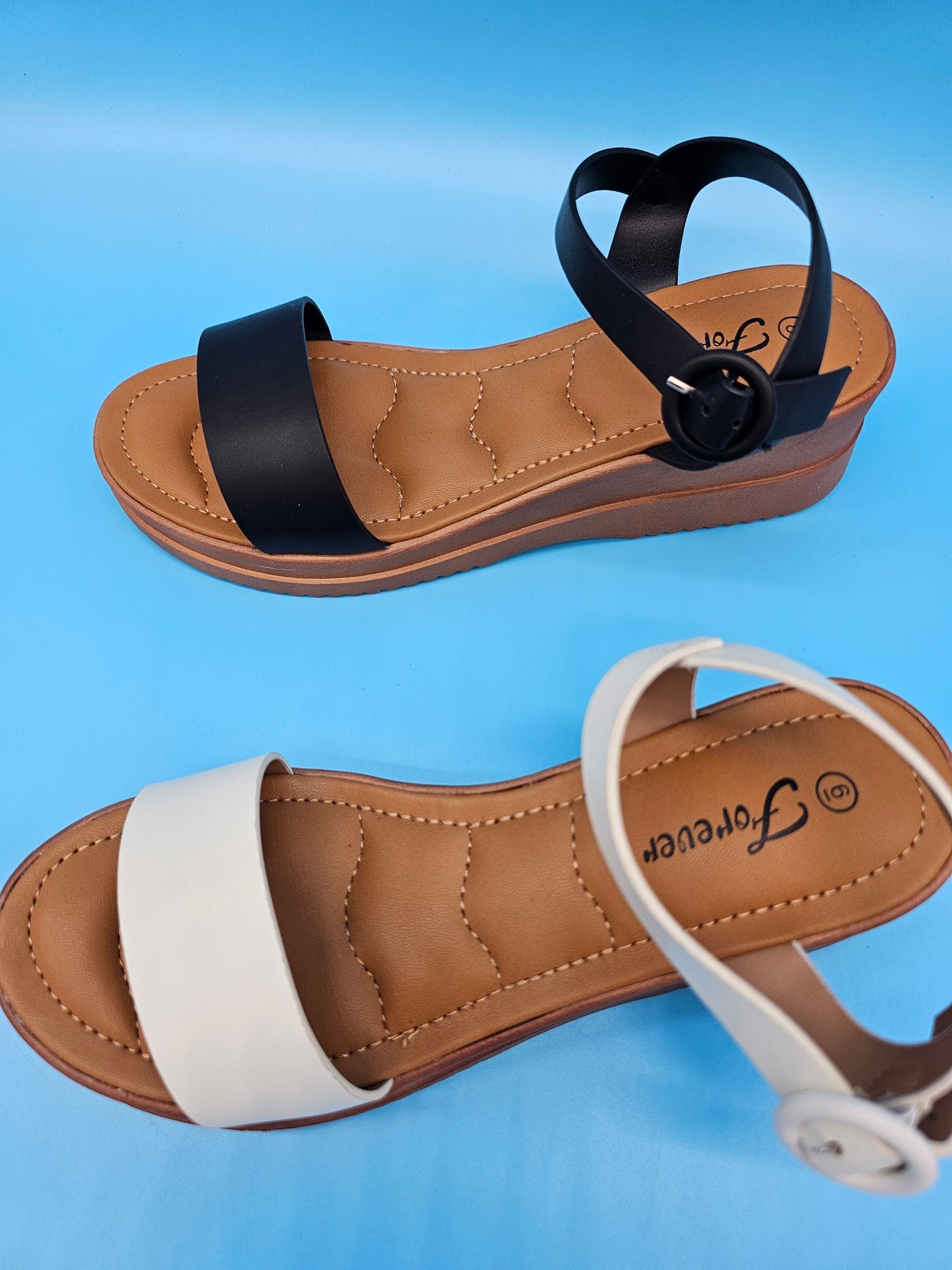 Cushioned Wedge Sandals