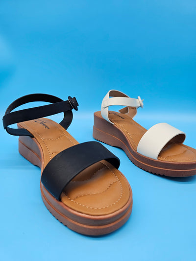 Cushioned Wedge Sandals