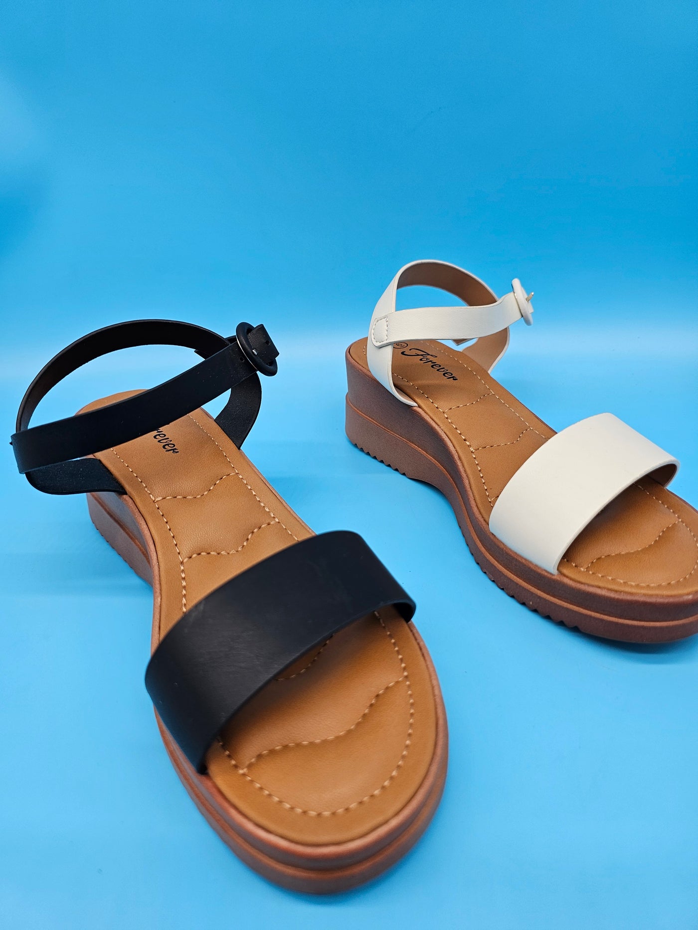 Cushioned Wedge Sandals