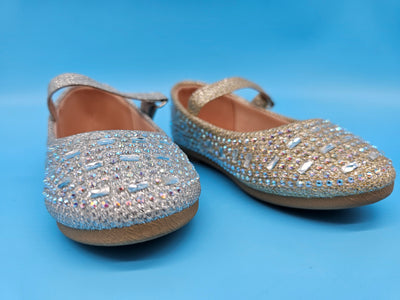 Girls Toddler Sparkle Flat