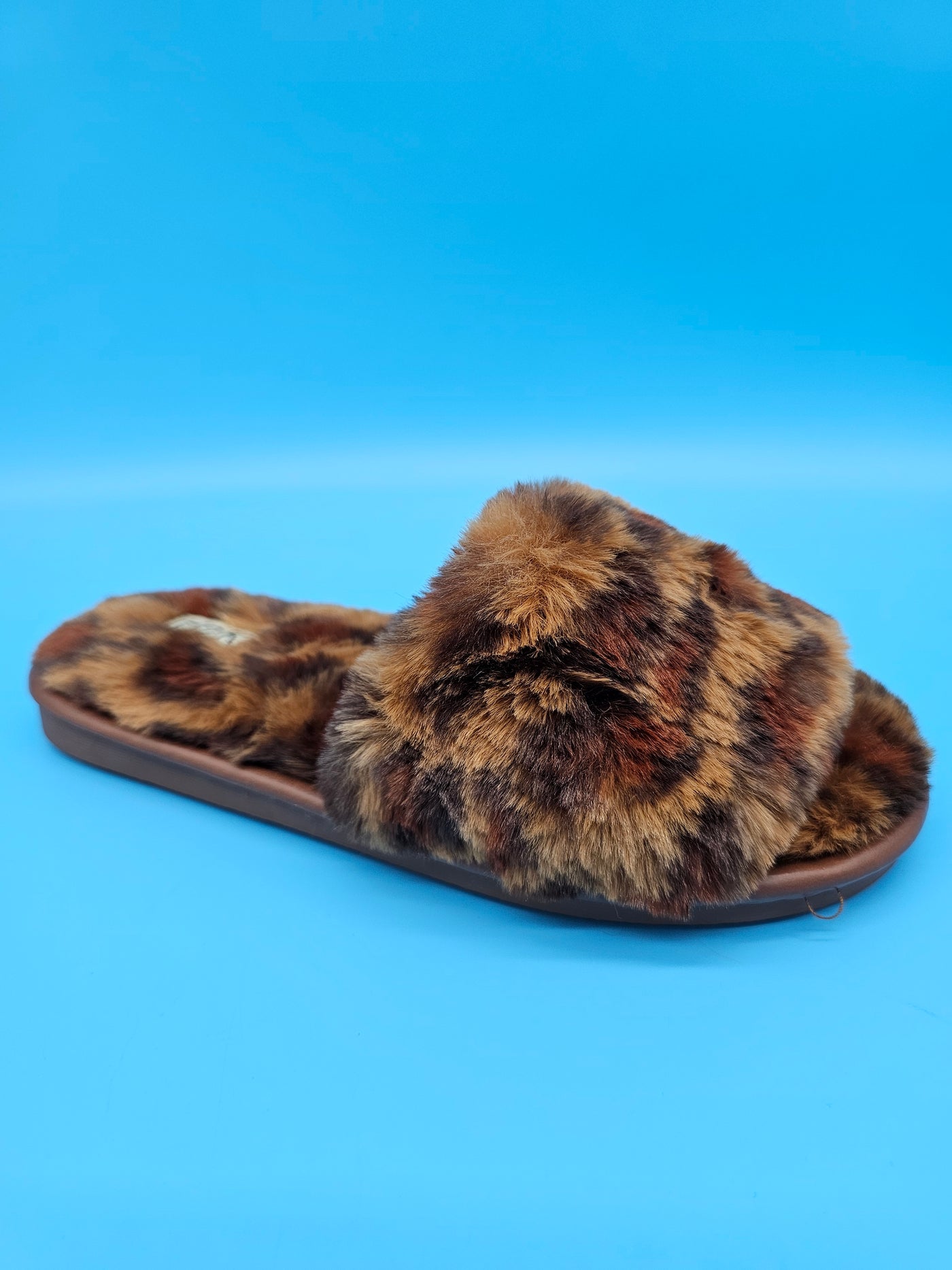 Furry Slip On Slippers