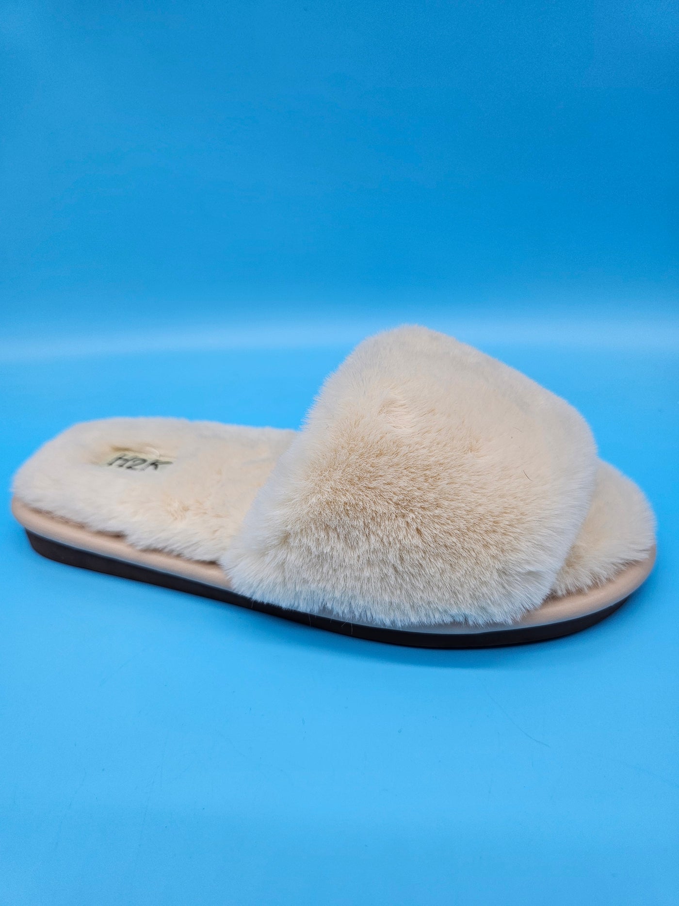 Furry Slip On Slippers