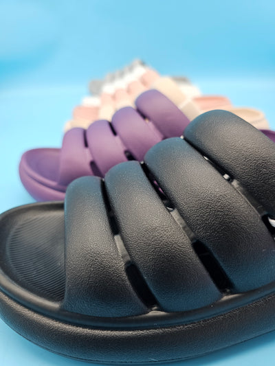 Rubber Velcro Closure Sandals