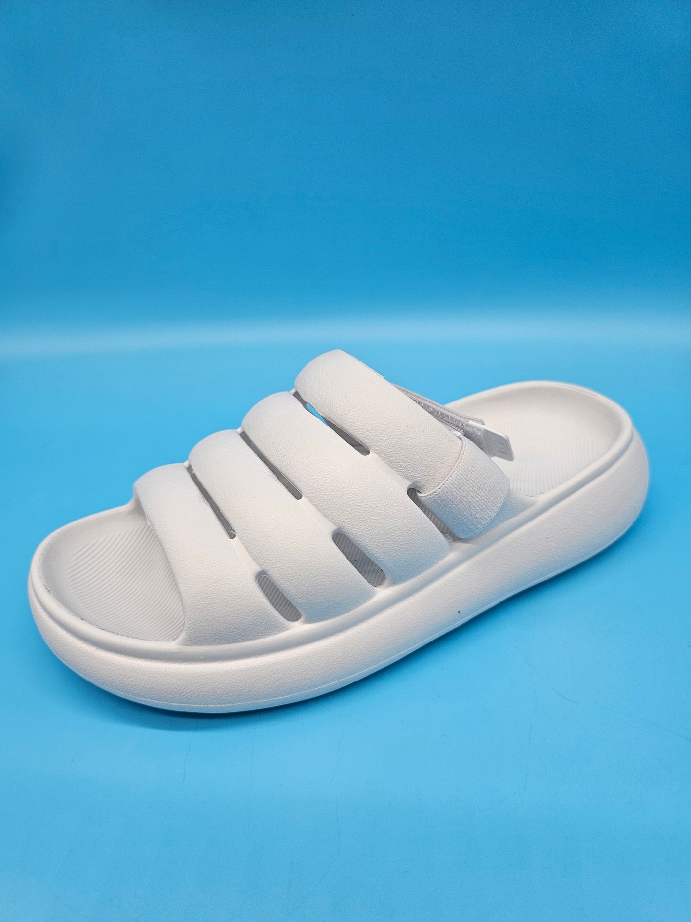 Rubber Velcro Closure Sandals