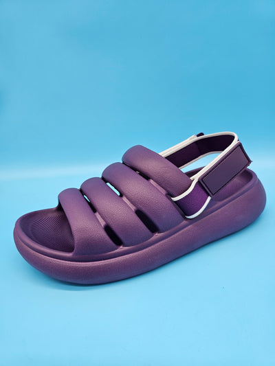 Rubber Velcro Closure Sandals