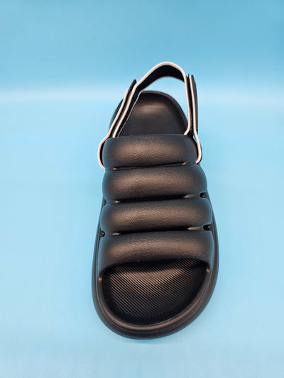 Rubber Velcro Closure Sandals