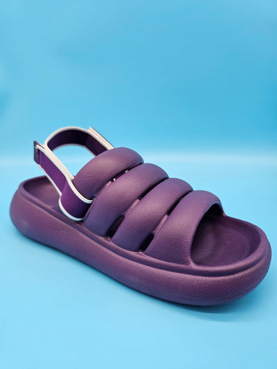 Rubber Velcro Closure Sandals