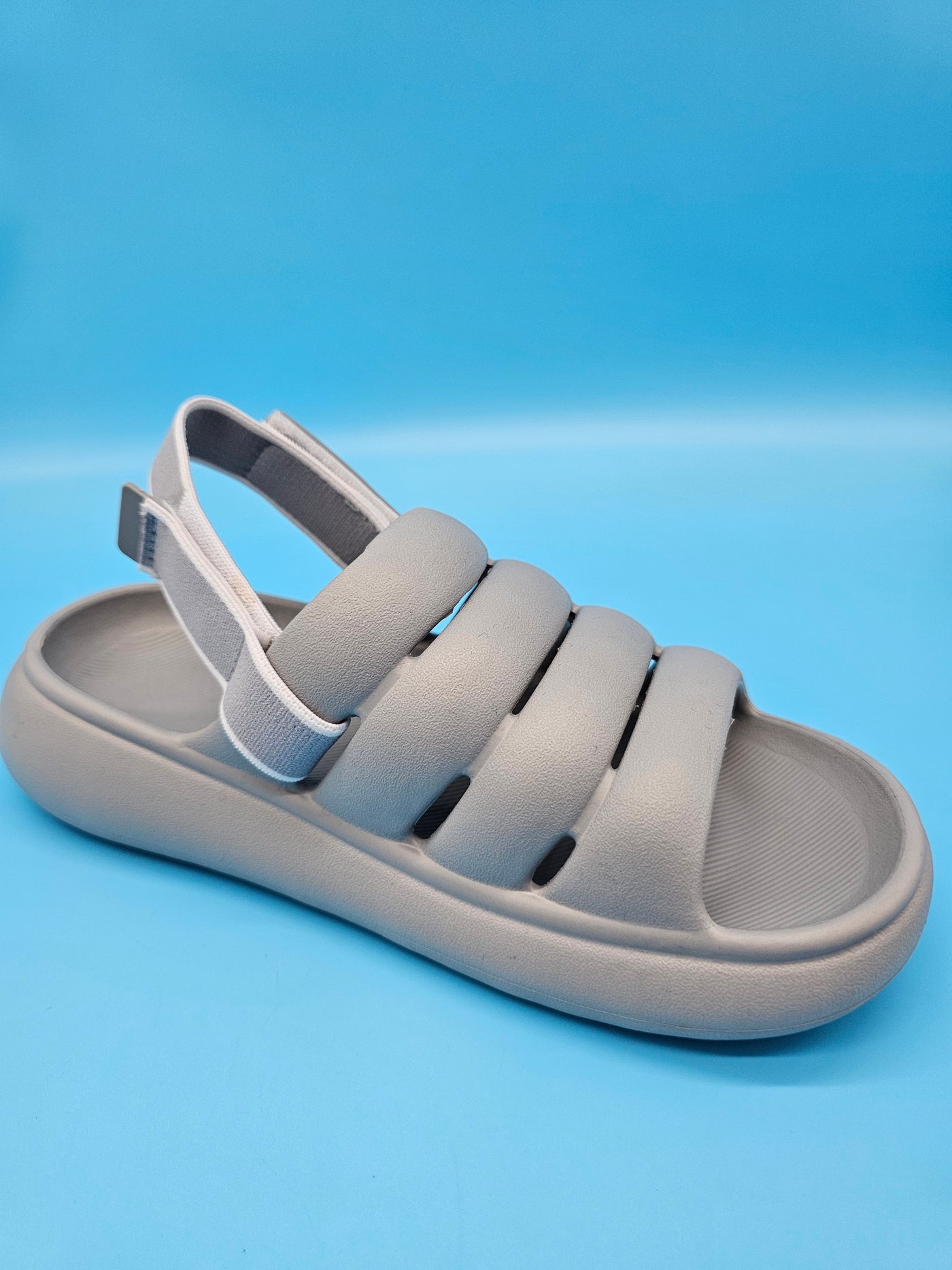 Rubber Velcro Closure Sandals