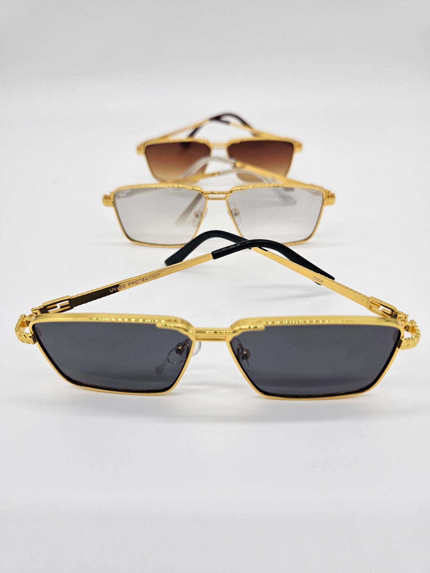 Gold Framed Sunglasses