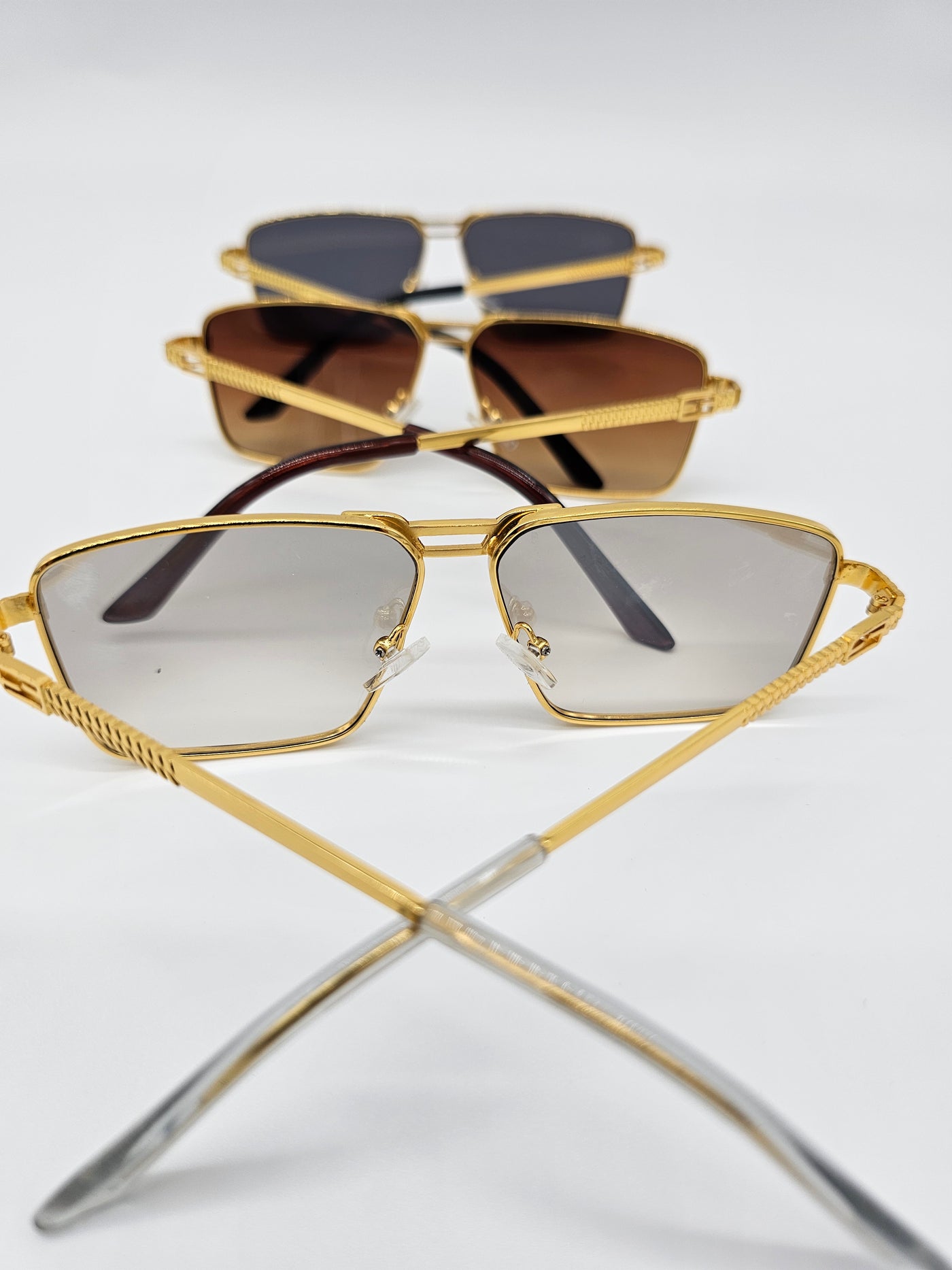 Gold Framed Sunglasses