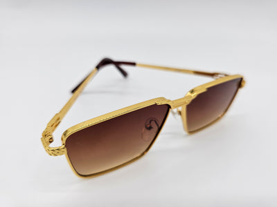 Gold Framed Sunglasses