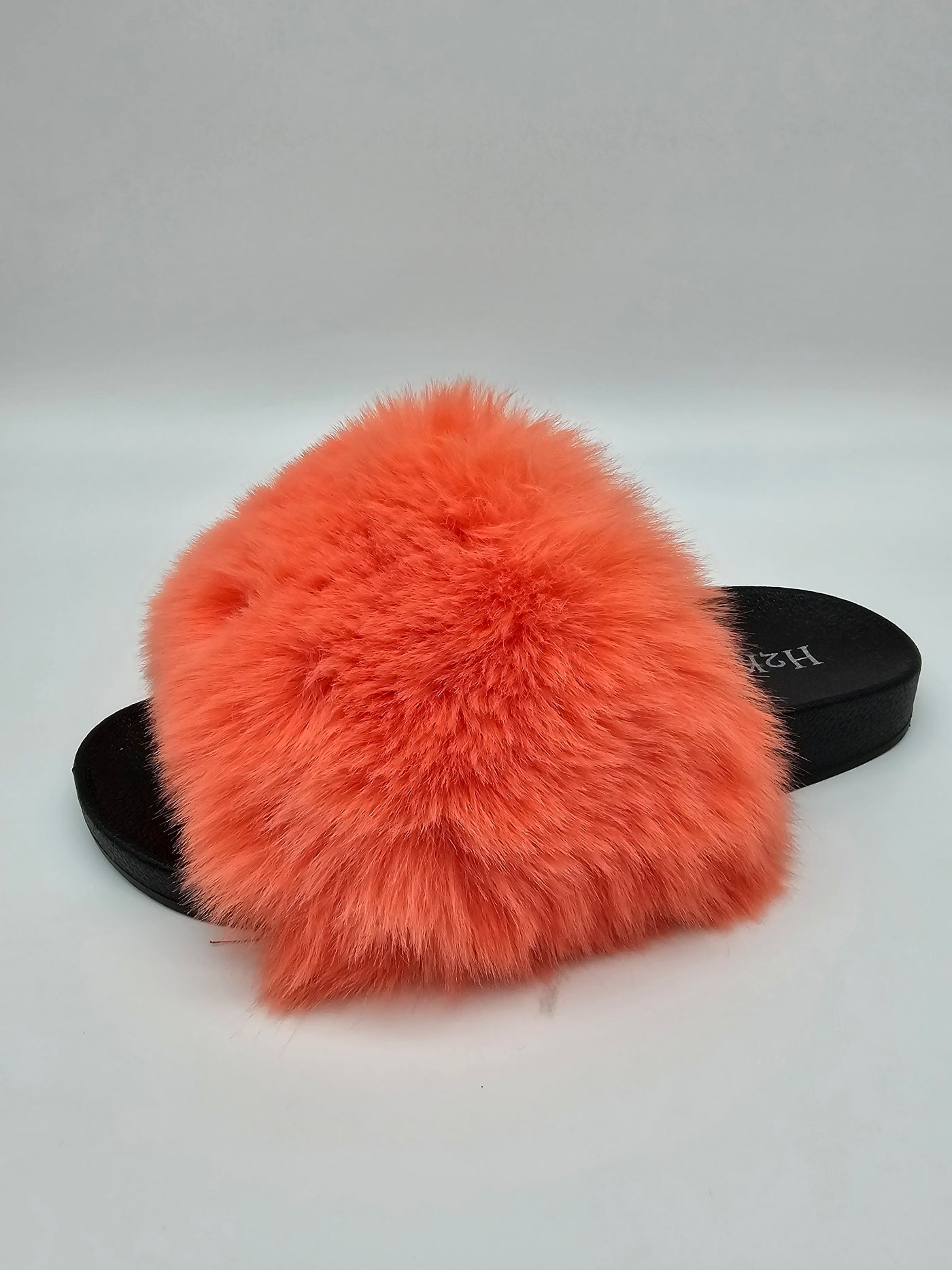 Open Toe Furry Slippers