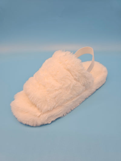 Fluffy Wool Snug Slippers