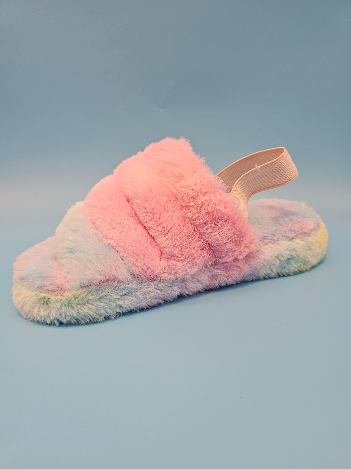 Fluffy Wool Snug Slippers