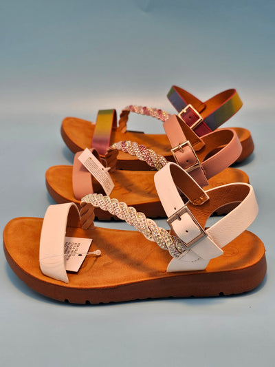 Juniors(9-4) Open Toe Sandals