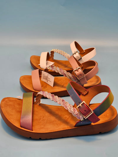 Juniors(9-4) Open Toe Sandals