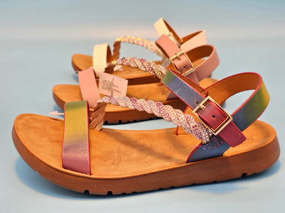 Juniors(9-4) Open Toe Sandals