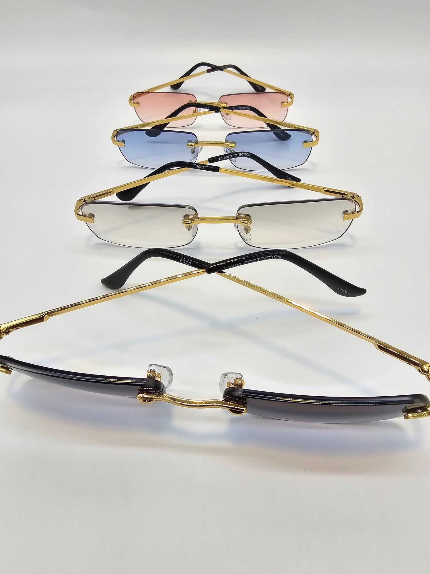 Trendy Classical Rimless Shades