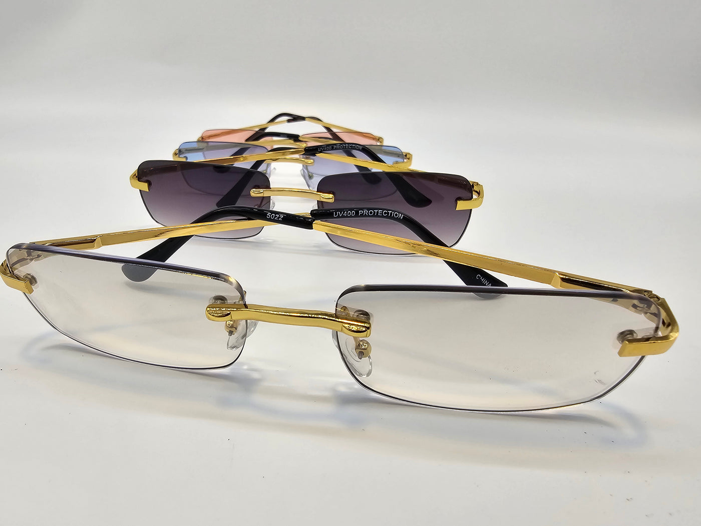 Trendy Classical Rimless Shades