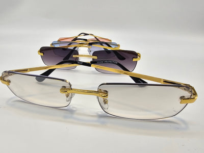 Trendy Classical Rimless Shades