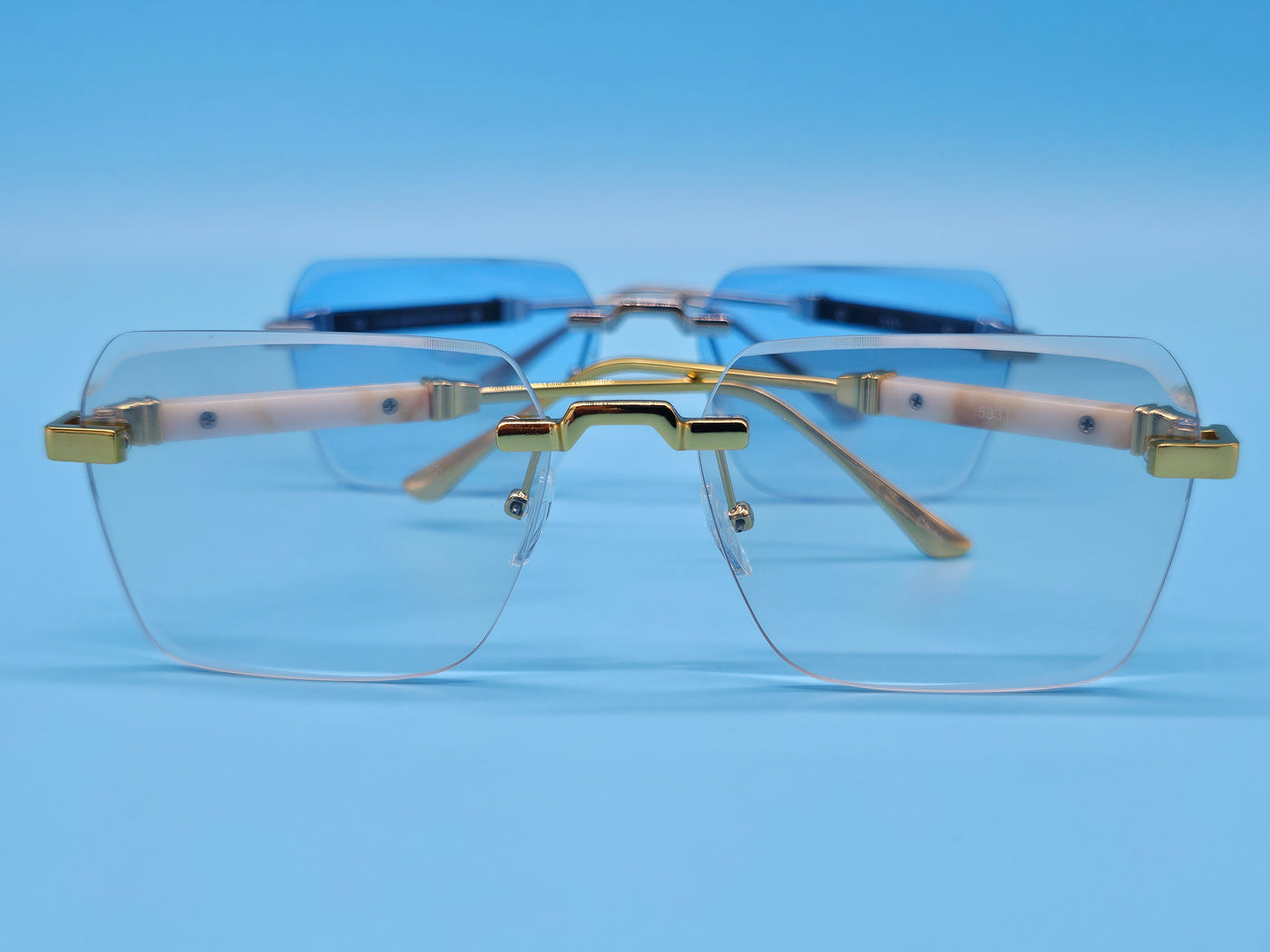 Stylish Rimless Sunglasses