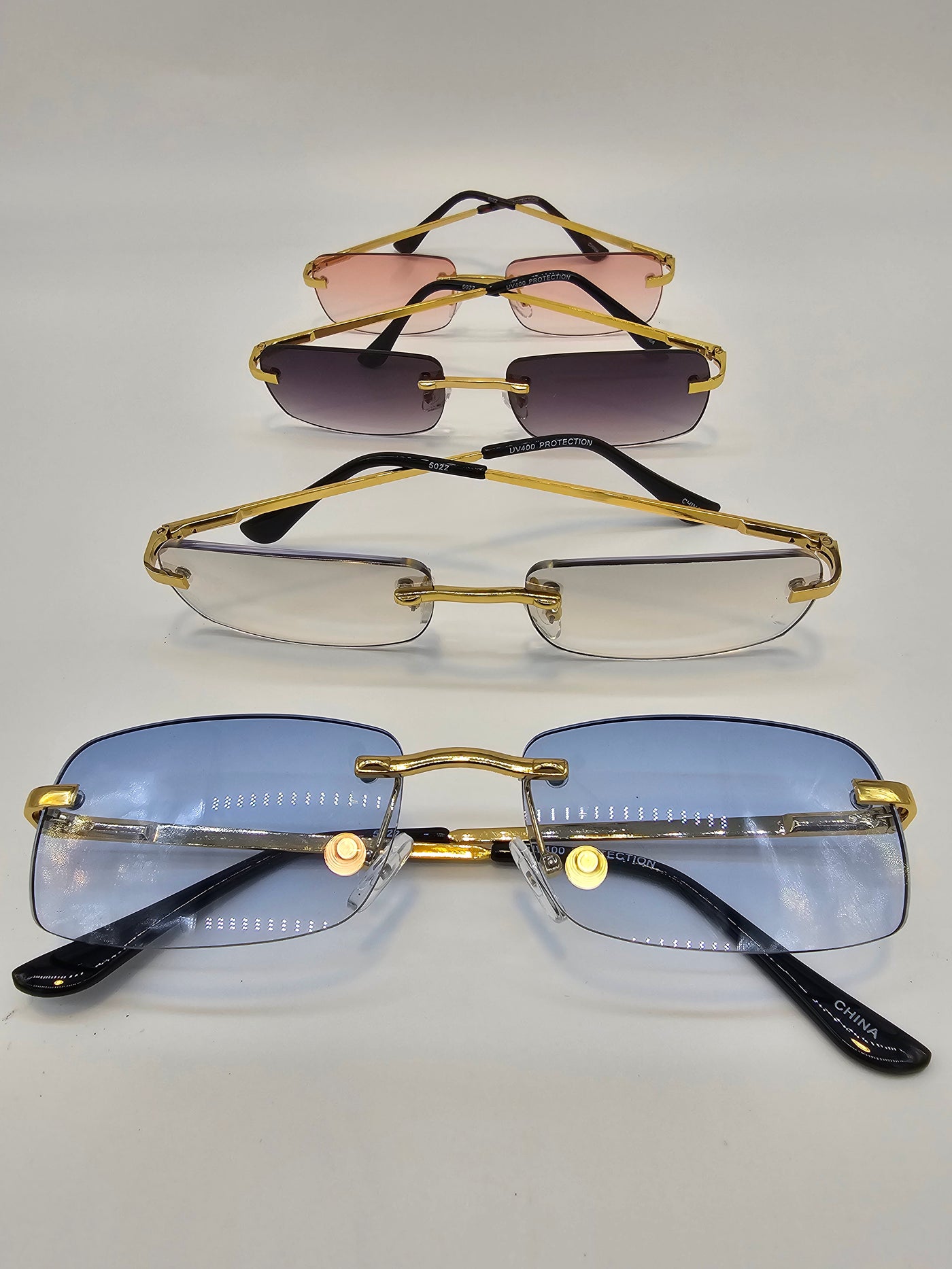 Trendy Classical Rimless Shades