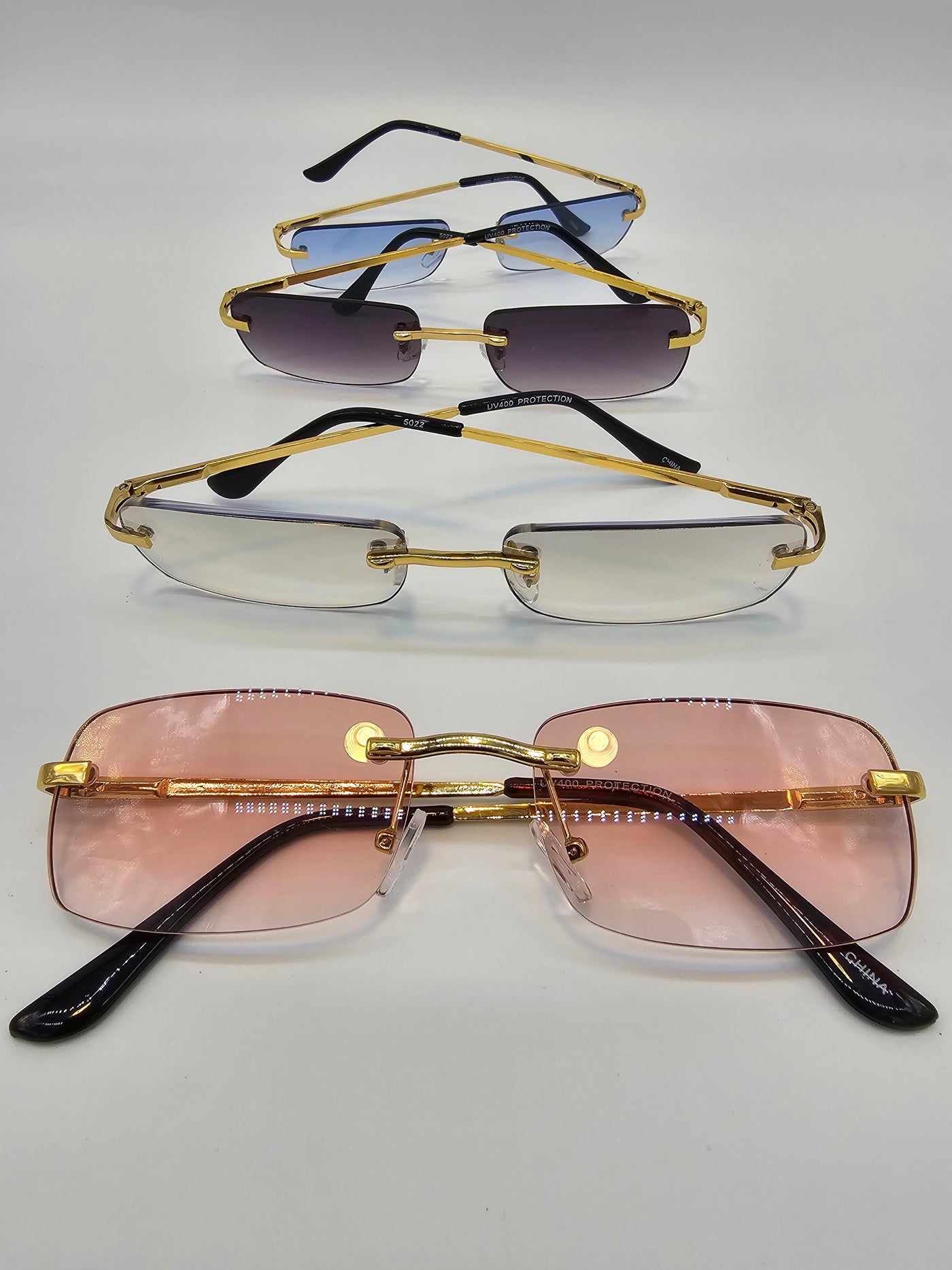 Trendy Classical Rimless Shades