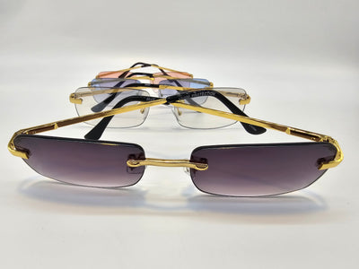 Trendy Classical Rimless Shades