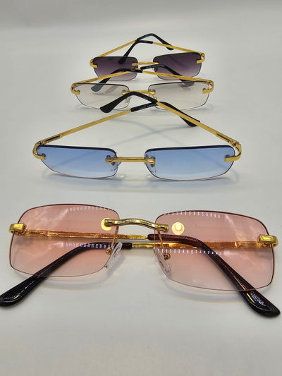 Trendy Classical Rimless Shades