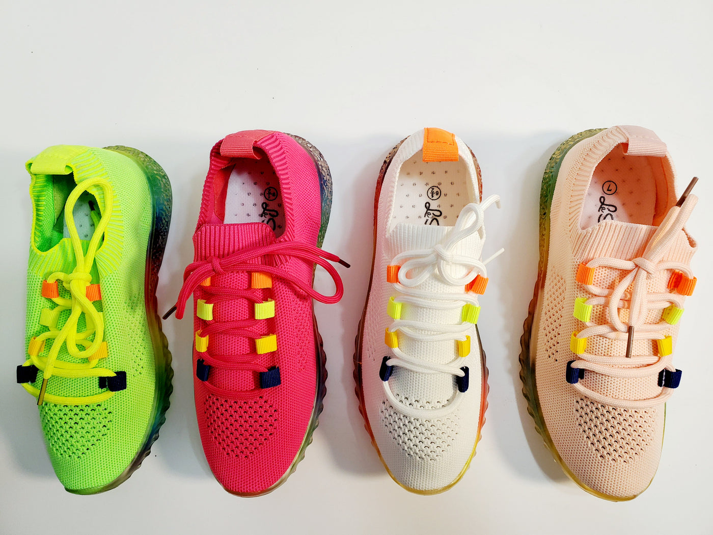 women's colorful sneakers