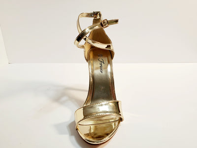 women's gold heels