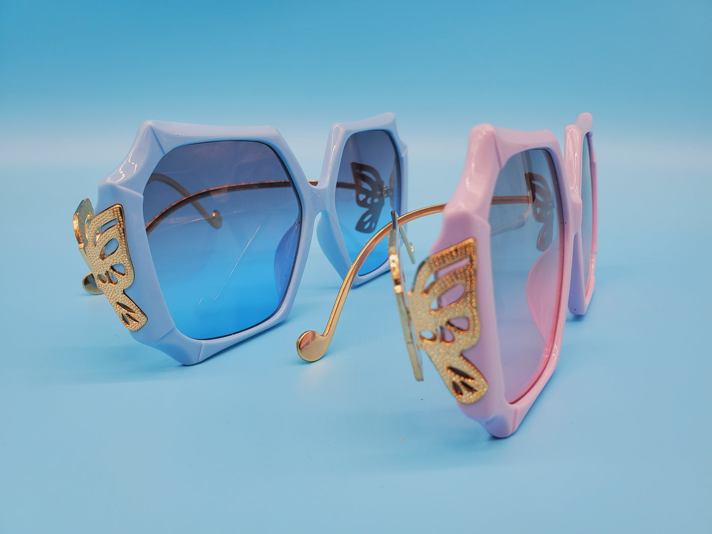 Retro Fashion oversized Butterfly Sunglasses