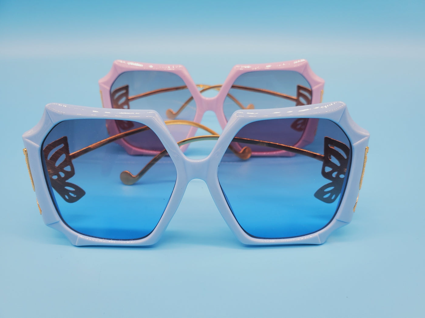 Retro Fashion oversized Butterfly Sunglasses