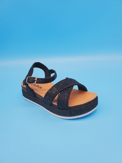 Kids Crossover Band Sandals