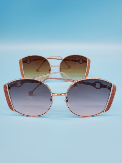Thin And Cute Oversizesd Sunglasses