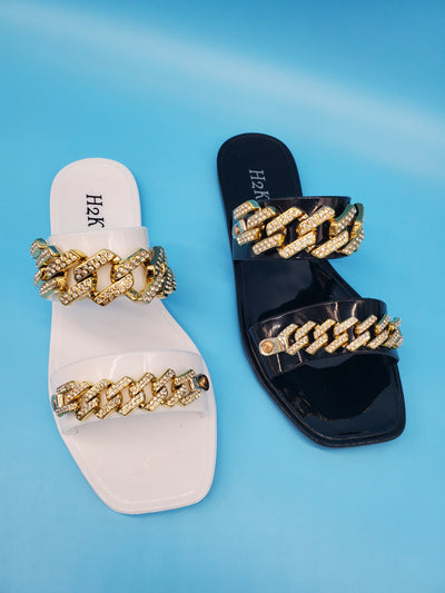 Trendy Open Toe PVC Sandals