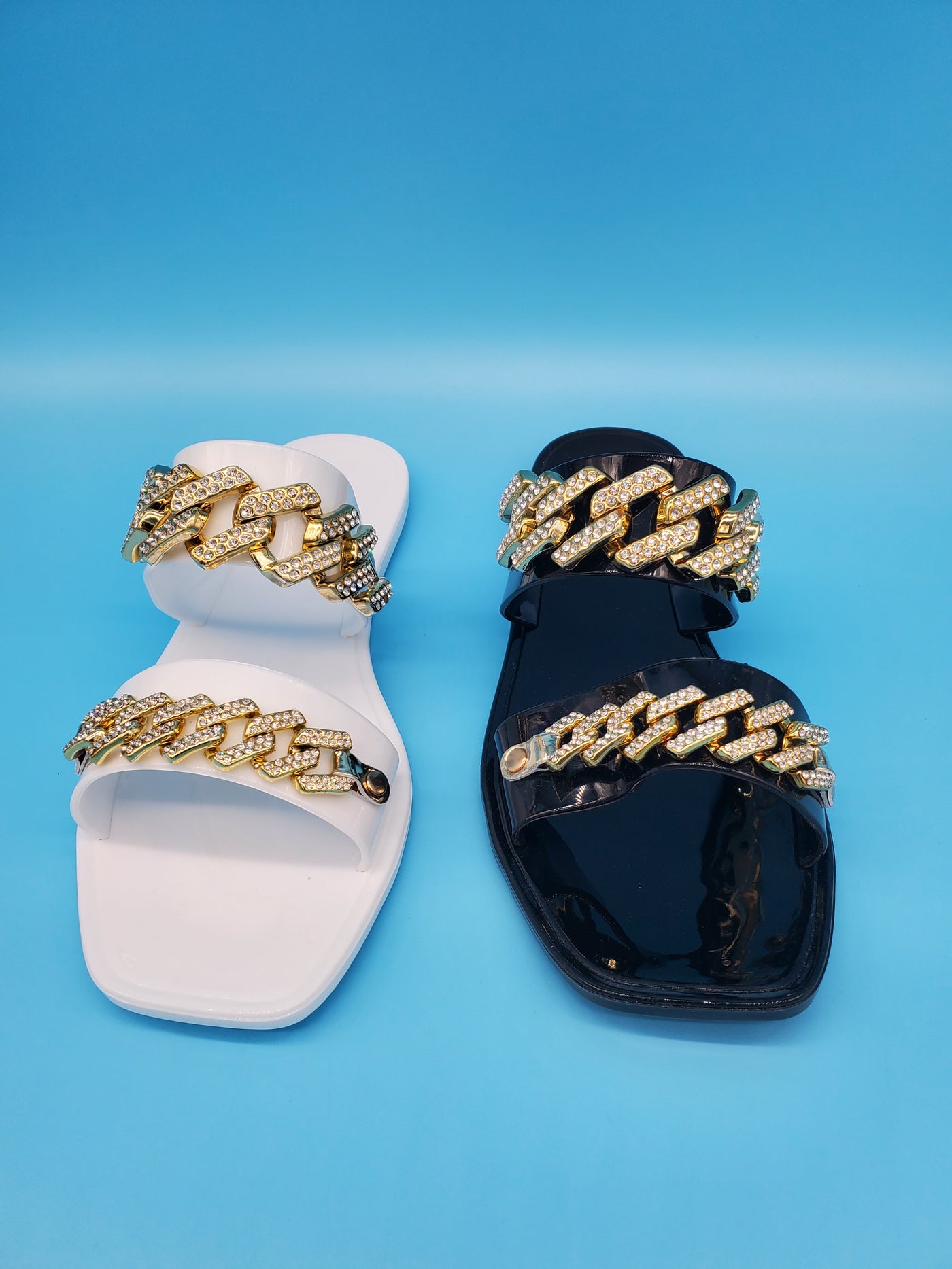 Trendy Open Toe PVC Sandals